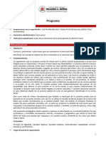 Programa de Una Capacitación Casos Jurisprudencia