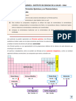 2024 - 3 - Las Formulas Quimicas y Su Nomenclatura Quimica I Unaj