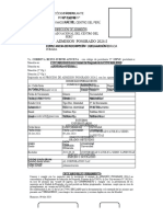 Ficha de Inscripción Uncp