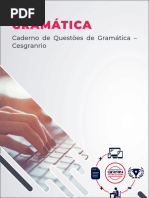 CADERNO DE QUESTÕES DE GRAMÁTICA - CESGRANRIO-curso