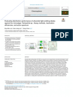 Evaluating Disinfection Performance of Ultraviolet Light Emitting 2022 Chem