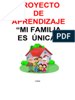 Proyecto de Aprendizaje 03 - Mi Familia Es Unica