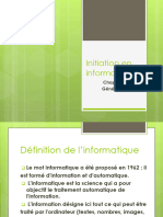 Chap 1 Initiation en Informatique