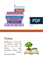 21st Century Lit - Lesson 3 - Fiction