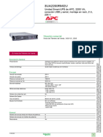 SUA2200RMI2U DATASHEET CL es-CL