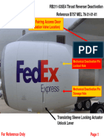 B757 70 RB211 Thrust Reverser Lockout