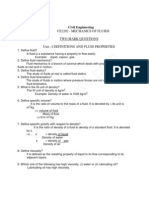 CE2202 Mechanics of Fluids