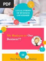 AGBUS300 - PPT03 - Legal Forms of Business