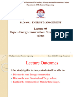 L8 Energy Conservation Standard and Target Values