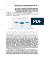 A Teoria Da Comunicação No Ambiente Carcerário