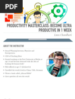 Productivity+Masterclass +udemy