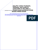 Addressing The Carbon Footprint Healthfulness and Costs of Self Selected Diets in The Usa A Population Based Cross Sectional Study Amelia Willits Smith Download 2024 Full Chapter