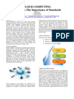 Cloud Computing Landscape-The Importance of Standards