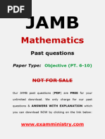 2jamb Math Questions