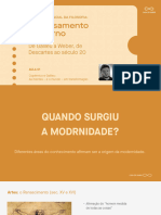 Aula 01: Copérnico e Galileu: As Mentes - e o Mundo - em Transformação