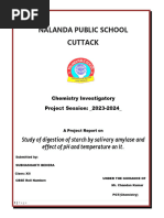 Chemistry Project XII