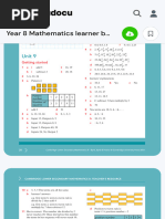 Year 8 Mathematics Learner Book Answers - Learner's Book Answers Unit 1 Getting Started 1 A 2, 3, 5, - Studocu