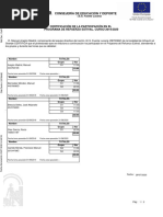 Certificacion Del Programa de Refuerzo Estival