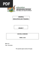 Term 2 Grade 7 Baselene Assessment 2024