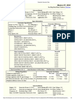 Caterpillar Generator Data