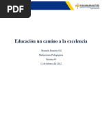 Ramirez - Manuela - La Educación Un Camino A La Excelencia