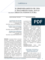 Proposta de Dimensionamento de Uma Estacao de Tratamento para Aguas Residuarias Da Suinocultura