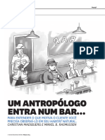 Um Antropólogo Entra Num Bar