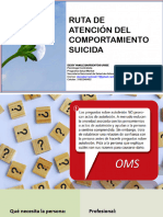 Activación de Ruta Conducta Suicida. 