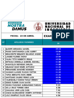 Examen Semanal Anuall Full