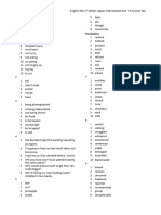 Upper Intermediate Test 7-8 Answer Key