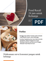 05 Food Recall 24 Jam Untuk Keluarga