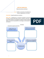 EJERCICIO SOBRE La Globalización