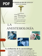 Anestesiología Psicología