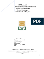 Makalah: Etika Pengembangan Masyarakat Bidang Kesehatan Dosen Pengampu: Beti Nurhayati, S.Pd.I, M.S.I