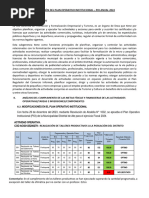 Evaluación Del Plan Operativo Institucional 2