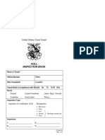 Cg-840 Hull Inspection Book