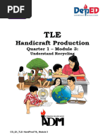 Edited TLE - Handicraft7 - 8 - Q1 - Mod3 - UnderstandRecycling