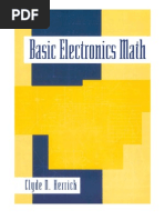 Basic Electronics Math