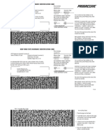 Progressive Insurance ID Card For Residence Purpose (Utility Bill)