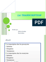 La Transcription