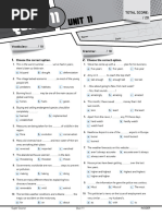 INSIDER Exam TEST STUDENT'S Interactive Quiz 11