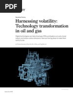 Harnessing Volatility Technology Transformation in Oil and Gas