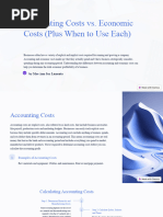 Accounting Costs Vs Economic Costs Plus When To Use Each