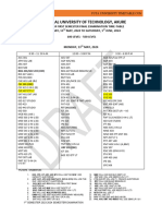 Draft Ist Sem Exam Timetable 2023-2024