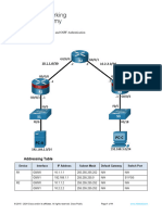 6.3.6 Lab - Basic Device Configuration and OSPF Authentication - ILM