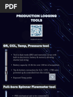 Cased Hole Logging Tools PLT North Side