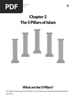 Chapter 2 - The 5 Pillars of Islam - Masjid Ar-Rahmah - Mosque of Mercy