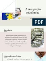 A Integração Económica