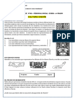 Ficha de Aprendizaje 02 Personal Social Iii Bim - Chavin Paracas