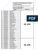 MID 2 Seating Plan April25